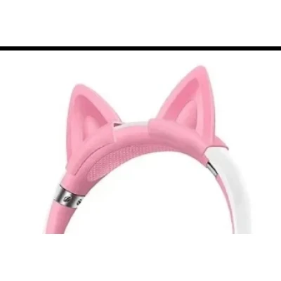 Casti bluetooth cu urechi de pisica si lanterna Andowl Q EM85