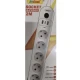 Prelungitor cu 5 prize USB intrerupator si protectie la supratensiune 2 m Andowl Q PX560