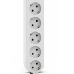 Prelungitor cu 5 prize USB intrerupator si protectie la supratensiune 2 m Andowl Q PX560