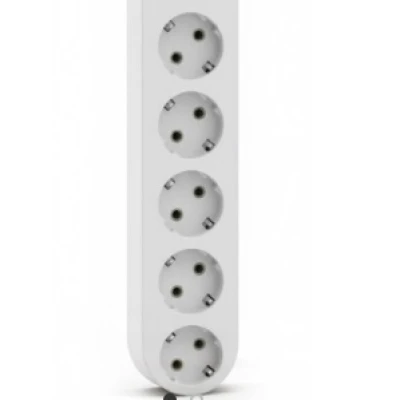 Prelungitor cu 5 prize USB intrerupator si protectie la supratensiune 2 m Andowl Q PX560