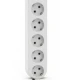 Prelungitor cu 5 prize USB intrerupator si protectie la supratensiune 2 m Andowl Q PX560