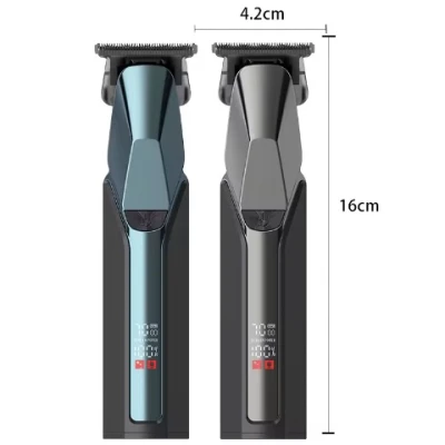 Masina de tuns KEMEI KM 282 cu display digital si incarcare USB
