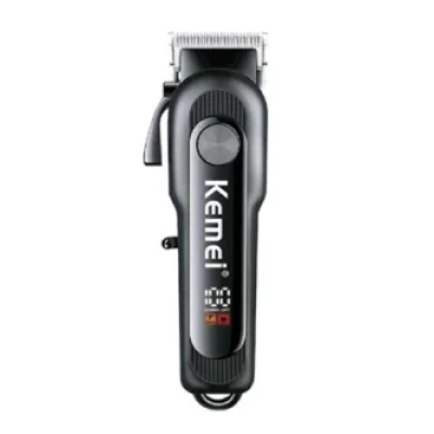 Masina de tuns Kemei KM 1132 cu afisaj digital si accesorii