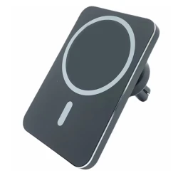Suport telefon auto Andowl Q PD21 negru cu incarcare wireless reglabil