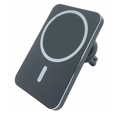 Suport telefon auto Andowl Q PD21 negru cu incarcare wireless reglabil