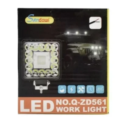 Proiector LED auto 12V/24V Impermeabil Andowl Q ZD561 PATRAT