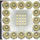 Proiector LED auto 12V/24V Impermeabil Andowl Q ZD561 PATRAT