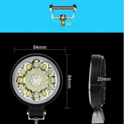 Proiector LED auto 12V/24V Impermeabil Andowl Q ZD562 ROTUND