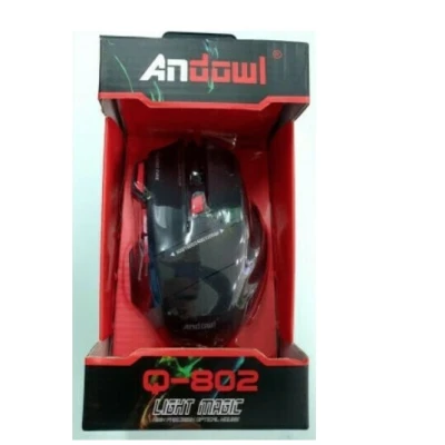 Mouse de gaming Andowl Q 802 Negru