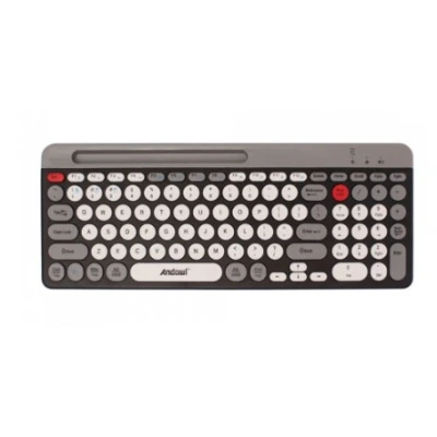 Tastatura wireless QK8066 Bluetooth cu suport tableta/telefon