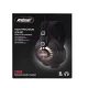 Casti stereo cu fir D68 cu jack 3,5 mm negre