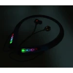 Casti audio Bluetooth sport Q EF19 LED RGB stereo fitness alergare
