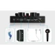 Placa de sunet multifunctionala Q MIC1 bluetooth mixer microfoane 6 Sound Modes +12 Sound Effects Live