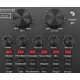 Placa de sunet multifunctionala Q MIC1 bluetooth mixer microfoane 6 Sound Modes +12 Sound Effects Live