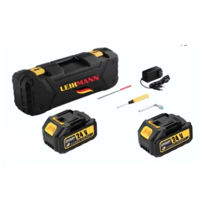 Drujba electrica LEIHMANN cu 2 acumulatori 48V lama 30cm