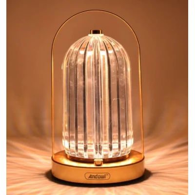 Lampa Decorativa LED 3 Moduri de Iluminare Control Tactil Reincarcabila USB Q LED33