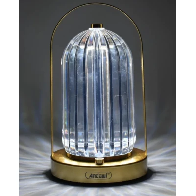 Lampa Decorativa LED 3 Moduri de Iluminare Control Tactil Reincarcabila USB Q LED33