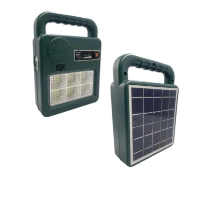 Lanterna cu incarcare solara boxa portabila cu port de iesire USB KOLIS038