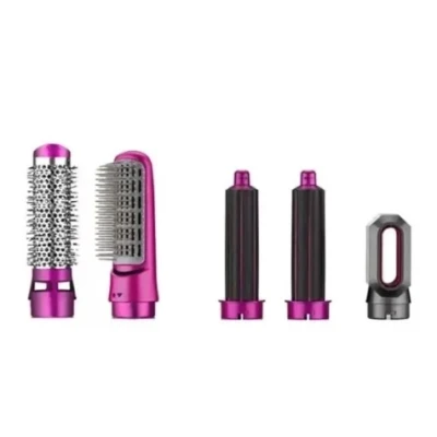 Uscator de par Aorlis 5 in 1 cu perie pentru volum netezire si ondulare a parului AO 49939
