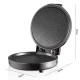 Aparat pentru preparat Pizza 1600W diametru 30 cm alb