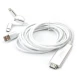 Cablu HDMI 4K HDR 2m la USB A Micro USB Lightning Tip C Andowl QY A8