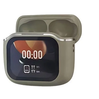 Casti wireless Bluetooth AI4 cu display LED si carcasa de incarcare inteligenta