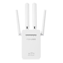 Amplificator Alb U7AC1200RE  de semnal 4 antene wireless