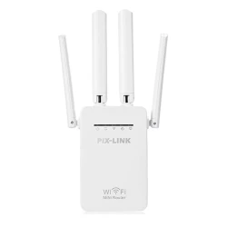 Amplificator Alb U7AC1200RE de semnal 4 antene wireless AX