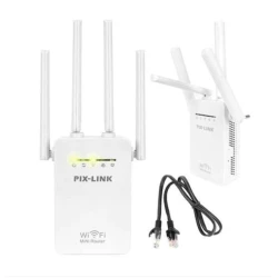 Amplificator Alb U7AC1200RE de semnal 4 antene wireless AX