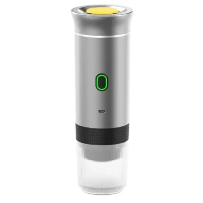 Aparat de cafea espresso portabil electric cu autoincalzire 60 ml cafea macinata capsule