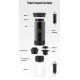 Aparat de cafea espresso portabil electric cu autoincalzire 60 ml cafea macinata capsule