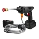 Aparat de Spalat cu Presiune + Acumulator Reincarcabil 3 in 1 Negru