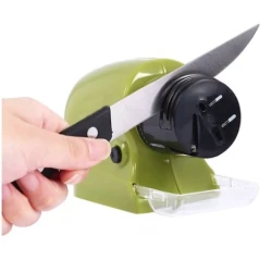 Aparat electric de ascutit cutite, Verde
