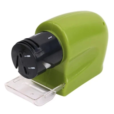 Aparat electric de ascutit cutite, Verde