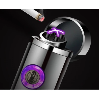 Aprinzator electric RD G032 arc dublu fara flacara rezistent la vant
