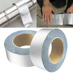 Banda ACOPERIS 100mm x 5M butilica adeziva hidroizolanta bituminoasa durabila Rezistenta la Apa 