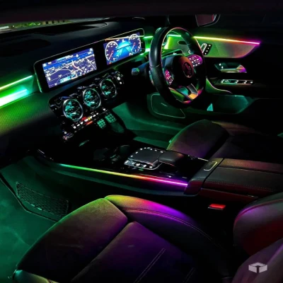 Banda Symphony 18 in 1 lumina ambientala auto RGB dinamice
