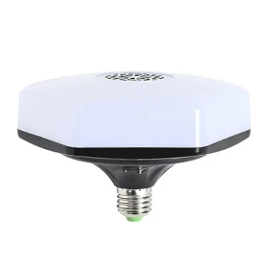 Bec LED Muzical cu Telecomanda Circular 18W
