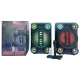 Boxa Portabila 8" KTS-1765 RGB cu Microfon si Telecomanda