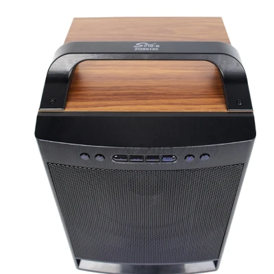 Boxa wireless patrata ZQS8170 de 8 inch cu microfon