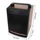 Boxa wireless patrata ZQS8170 de 8 inch cu microfon