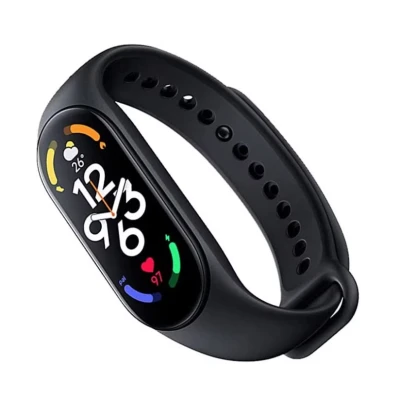 Bratara fitness M7 neagra cu monitorizare puls si vibratii