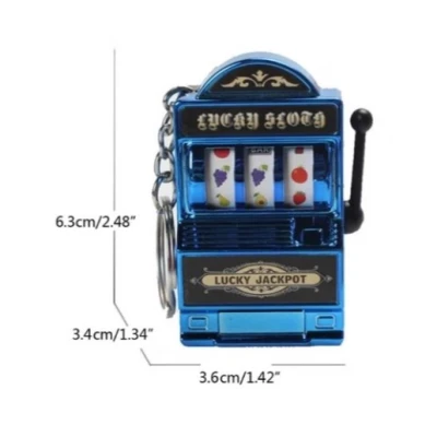 Breloc JackPot interactiv cu maneta Functionala 6 x 4 cm