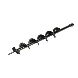 Burghiu pamant 100-800 mm Negru 