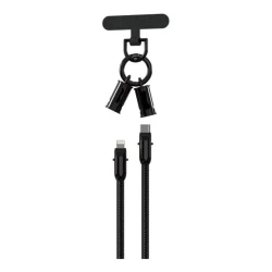 Cablu de date Type C la Lightning 30W cu curea si conexiune magnetica Andowl Q SJ16B