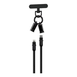 Cablu de date Type C la Lightning 30W cu curea si conexiune magnetica Andowl Q SJ16B