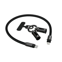 Cablu de date Type C la Lightning 30W cu curea si conexiune magnetica Andowl Q SJ16B