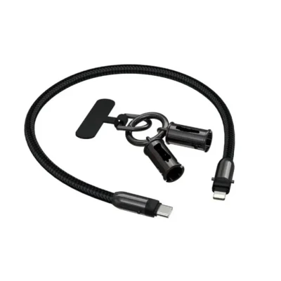 Cablu de date Type C la Lightning 30W cu curea si conexiune magnetica Andowl Q SJ16B