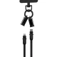 Cablu de date Type C la Lightning 30W cu curea si conexiune magnetica Andowl Q SJ16B