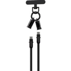 Cablu de date USB C PD 60W cu curea  si conexiune magnetica Andowl Q SJ16A